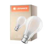 Ledvance Classic LED B22d Peer Filament Mat 11W 1521lm - 927 Zeer Warm Wit | Beste Kleurweergave - Dimbaar - Vervangt 100W - Consumentenverpakking