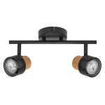 Ledvance LED Decor Spot Cork Staal Zwart 6W 460lm - 827 Zeer Warm Wit | Dimbaar