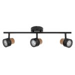 Ledvance LED Decor Spot Cork Staal Zwart 10W 690lm - 827 Zeer Warm Wit | Dimbaar