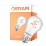 Osram Vintage 1906 LED Classic Slim E27 Peer Filament Helder 4.6W 470lm - 922 Zeer Warm Wit | Beste Kleurweergave - Dimbaar - Vervangt 40W