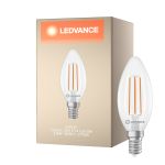 Ledvance Classic LED E14 Kaars Filament Helder 3.8W 806lm - 827 Zeer Warm Wit | Vervangt 60W
