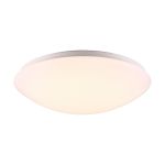 Nordlux Plafondlamp Ask 36 Metaal Wit 16W 1450lm - 830 Warm Wit | IP44