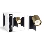 D'Lite Wandlamp Prisma Metaal Goud | IP20 - Geschikt voor 1x GU10