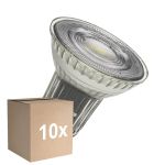 Voordeelpak 10x Ledvance LED Spot GU10 PAR16 6.1W 575lm 36D - 930 Warm Wit | Beste Kleurweergave - Dimbaar - Vervangt 80W