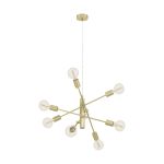 Eglo Hanglamp Gradoli 1 Staal Goud | IP20 - Geschikt voor 8x E27 