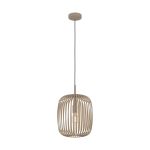 Eglo Hanglamp Romazzina Staal Geschuurd | IP20 - Geschikt voor 1x E27 
