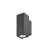 SLV Theo Pro S Wandlamp Aluminium Antraciet 3W 350lm - 827 Zeer Warm Wit | Buitenverlichting - IP65