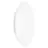 Ledvance LED Bulkhead Surface CIRCULAR 500 PS Staal Wit 42W 3500lm - 830 Warm Wit | IP44