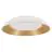 Ledvance LED Plafondlamp Orbis Alva Wit en Hout 36W 1600lm - 830 Warm Wit | Aanraak dimbaar