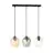 Emibig Hanglamp Istar Staal Zwart | Geschikt voor 3x E27 - Max 10W