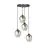 Emibig Hanglamp Istar Staal Zwart | Geschikt voor 4x E27 - Max 10W