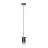 Emibig Hanglamp Fumiko Staal Zwart | Geschikt voor 1x GU10 - Max 10W
