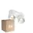 Voordeelpak 6x Nordlux Pitcher Spot Metaal Wit | Geschikt voor 2x GU10