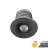 EcoDim Inbouw Spot Mini Antraciet 2.5W 155lm 30D - 827 Zeer Warm Wit | 35mm - Zaagmaat 28mm - IP67 - Dimbaar