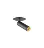 SLV Grip! Staal Spot Zwart 10W 620lm - 930 Warm Wit | Beste Kleurweergave - Dimbaar