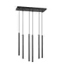 Emibig Hanglamp Selter Staal Zwart | Geschikt voor 6x G9 - Max 8W