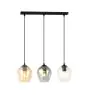 Emibig Hanglamp Istar Staal Zwart | Geschikt voor 3x E27 - Max 10W