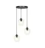Emibig Hanglamp Istar Staal Zwart | Geschikt voor 3x E27 - Max 10W