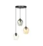 Emibig Hanglamp Istar Staal Zwart | Geschikt voor 3x E27 - Max 10W