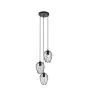 Eglo Hanglamp Newtown Staal Zwart | IP20 - Geschikt voor 3x E27 