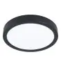 Eglo Plafondlamp Fueva 6 Kunststof Zwart 11.5W 1550lm - 827-840-865 CCT