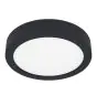 Eglo Plafondlamp Badkamerverlichting Fueva 6 Kunststof Zwart 7.5W 1000lm - 827-840-865 CCT