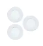 Voordeelpak 3x Eglo Inbouw Spot Fueva 6 Kunststof Wit 11.1W 1350lm - 827-840-865 CCT
