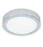Eglo Plafondlamp Badkamerverlichting Fueva 6 Staal Chroom 7.5W 1000lm - 827-840-865 CCT