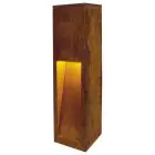 SLV Slot 50 Vloerlamp Staal Roestig | Buitenverlichting - IP44 - Geschikt voor 1x E27 