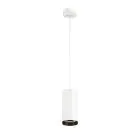 SLV Numinos Phase L Hanglamp Aluminium Wit 28W 2400lm 60D - 930 Warm Wit | Beste Kleurweergave - Dimbaar 