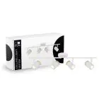 D'Lite Plafondlamp Beitem Mat Wit FSC Hout | Geschikt Voor 4x GU10
