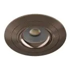 Noxion Inbouw Spot Logic MR16 Kantelbaar Glanzend Bronze | 92mm - Zaagmaat 80mm - IP20 - Incl. GU10 Fitting