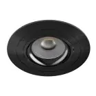 Noxion Inbouw Spot Logic MR16 Kantelbaar Glanzend Zwart | 92mm - Zaagmaat 80mm - IP20 - Incl. GU10 Fitting