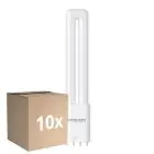 Voordeelpak 10x Noxion Lucent PL-L LED 7.9W 950lm - 830 Warm Wit | 4-Pin - Vervangt 18W