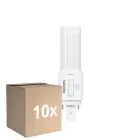 Voordeelpak 10x Philips CorePro PL-C LED 360D 5.9W 850lm - 830-840-865 CCT | 2-Pin - Vervangt 13W