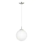 Eglo Pendelarmatuur Rondo Staal Satijn Nikkel | Geschikt voor E27