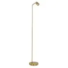 Eglo Vloerlamp Rigomagno Staal Messing | Geschikt voor GU10